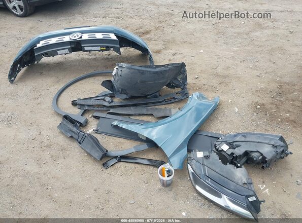 3VV2B7AX1KM185233 2019 VOLKSWAGEN TIGUAN Turquoise Instrument cluster view