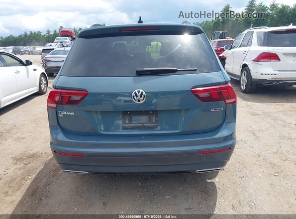 3VV2B7AX1KM185233 2019 VOLKSWAGEN TIGUAN Turquoise 