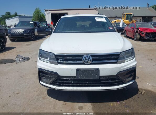 3VV2B7AX1MM051132 2021 VOLKSWAGEN TIGUAN White Instrument cluster view