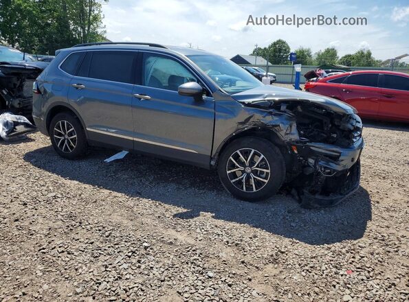 3VV2B7AX1MM087516 2021 VOLKSWAGEN TIGUAN Charcoal Przód prawy