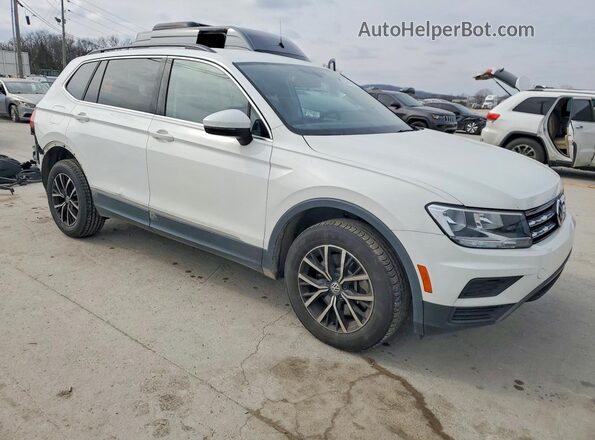 3VV2B7AX1MM100555 2021 VOLKSWAGEN TIGUAN White წინა მარჯვენა