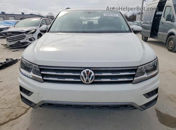 3VV2B7AX1MM100555 2021 VOLKSWAGEN TIGUAN White წინა ხედი