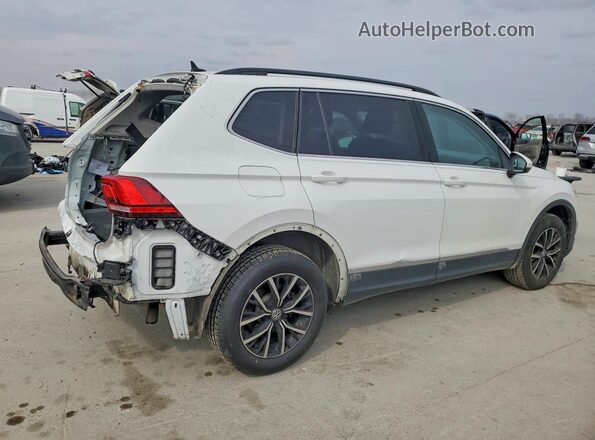 3VV2B7AX1MM100555 2021 VOLKSWAGEN TIGUAN White უკანა მარჯვენა