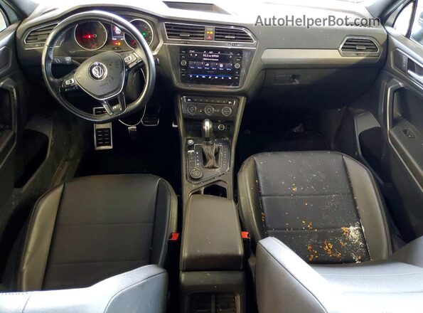 3VV2B7AX1MM107280 2021 VOLKSWAGEN TIGUAN White წინა პანელის ხედი