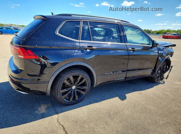3VV2B7AX1MM114407 2021 VOLKSWAGEN TIGUAN Black Задня права чверть