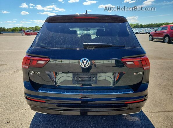 3VV2B7AX1MM114407 2021 VOLKSWAGEN TIGUAN Black Вид ззаду