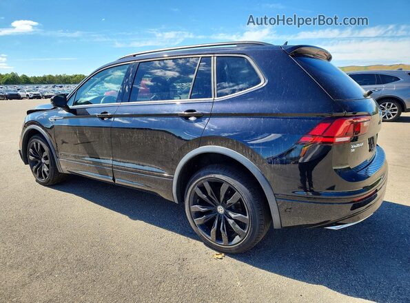 3VV2B7AX1MM114407 2021 VOLKSWAGEN TIGUAN Black Задня ліва чверть