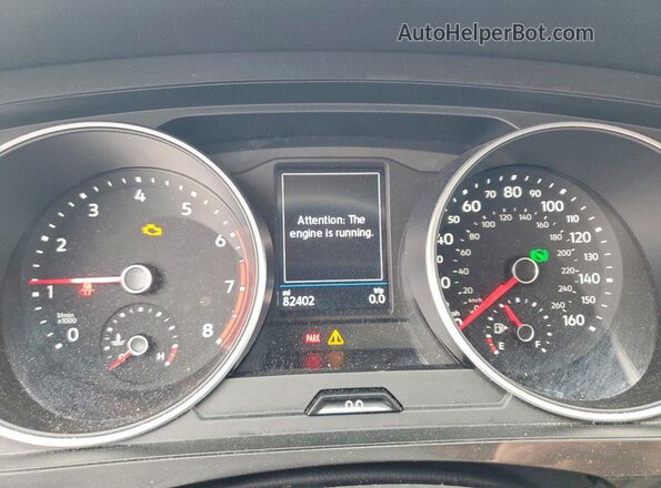 3VV2B7AX1MM153949 2021 VOLKSWAGEN TIGUAN Teal Սարքավորումների վահանակի տեսք