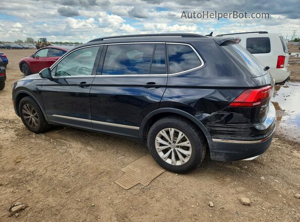 3VV2B7AX2JM001481 2018 VOLKSWAGEN TIGUAN Black Tył lewy