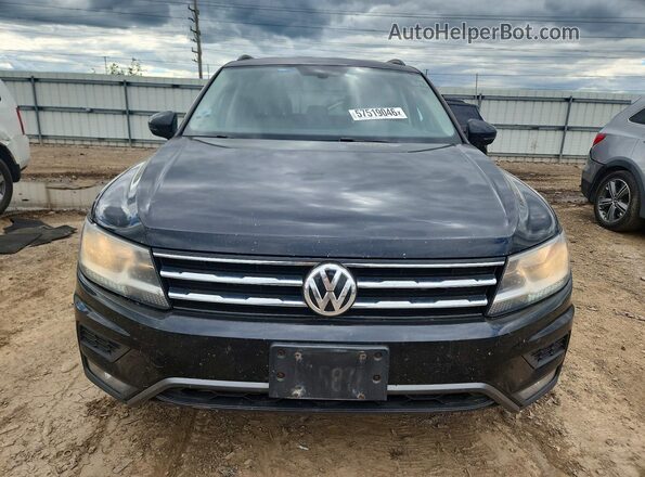 3VV2B7AX2JM001481 2018 VOLKSWAGEN TIGUAN Black Widok z przodu