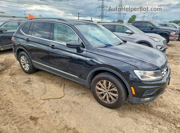 3VV2B7AX2JM001481 2018 VOLKSWAGEN TIGUAN Black Przód prawy