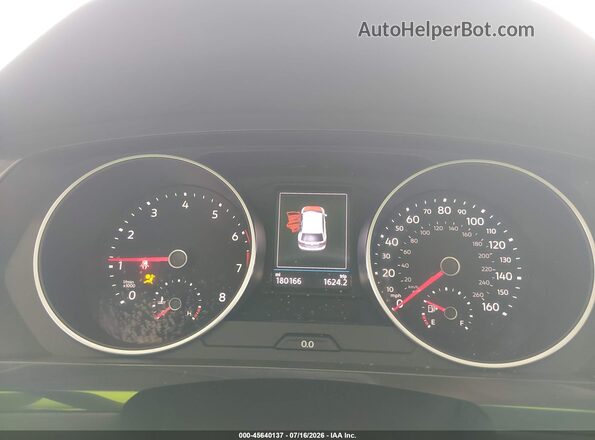 3VV2B7AX2JM003442 2018 VOLKSWAGEN TIGUAN Gray უკანა სავარძლების ხედი