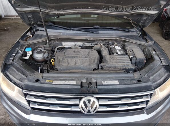 3VV2B7AX2JM003442 2018 VOLKSWAGEN TIGUAN Gray უკანა ხედი