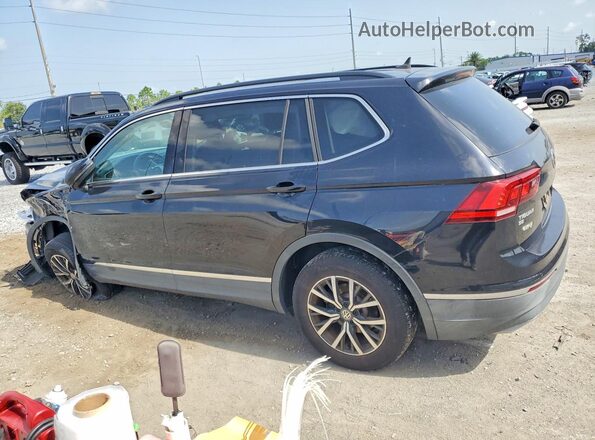 3VV2B7AX2JM191251 2018 VOLKSWAGEN TIGUAN Black უკანა მარცხენა