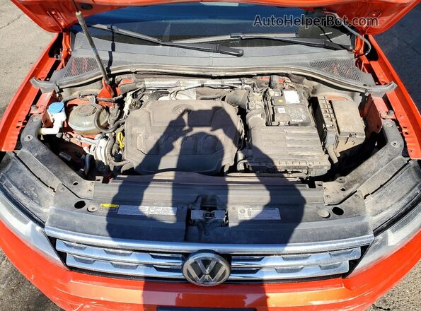 3VV2B7AX2KM020825 2019 VOLKSWAGEN TIGUAN Orange Vista interior trasera