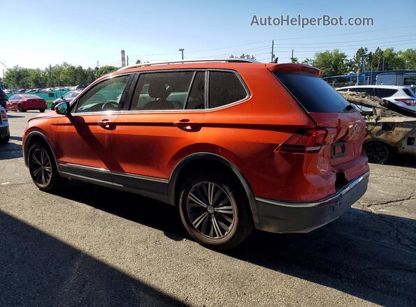 3VV2B7AX2KM020825 2019 VOLKSWAGEN TIGUAN Orange Trasero izquierdo