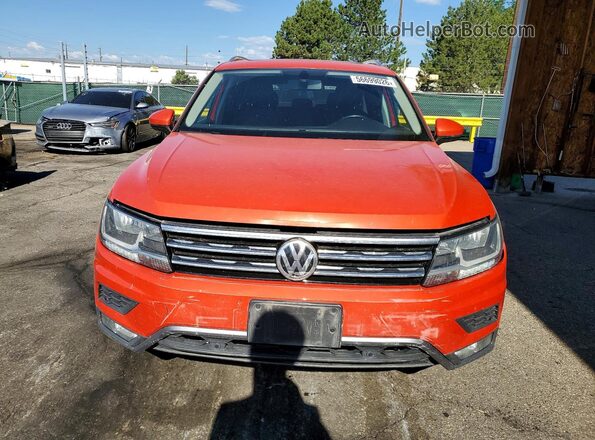 3VV2B7AX2KM020825 2019 VOLKSWAGEN TIGUAN Orange Vista frontal