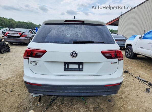3VV2B7AX2KM086842 2019 VOLKSWAGEN TIGUAN Белый Вид сзади