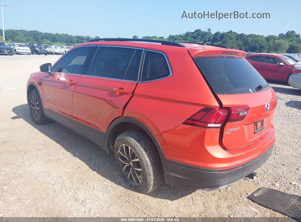 3VV2B7AX2KM098747 2019 VOLKSWAGEN TIGUAN Orange უკანა მარცხენა
