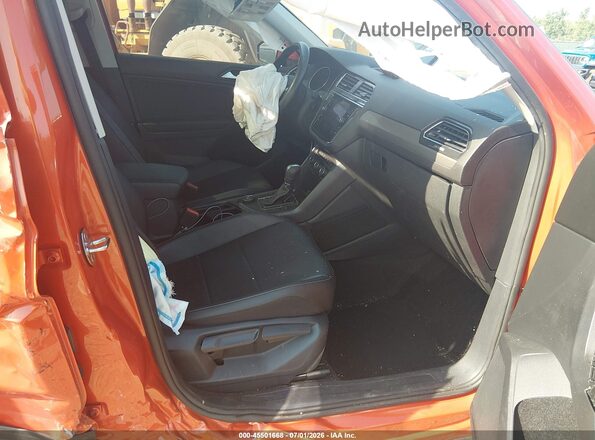 3VV2B7AX2KM098747 2019 VOLKSWAGEN TIGUAN Orange წინა სალონის ხედი