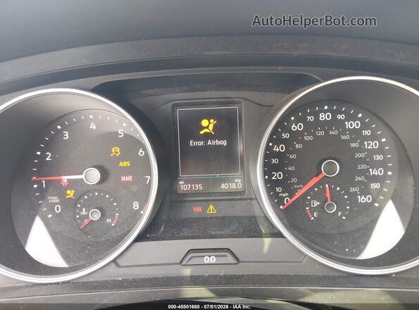 3VV2B7AX2KM098747 2019 VOLKSWAGEN TIGUAN Orange უკანა სავარძლების ხედი