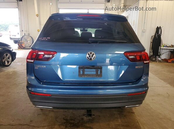 3VV2B7AX2KM189629 2019 VOLKSWAGEN TIGUAN Blue Vista trasera