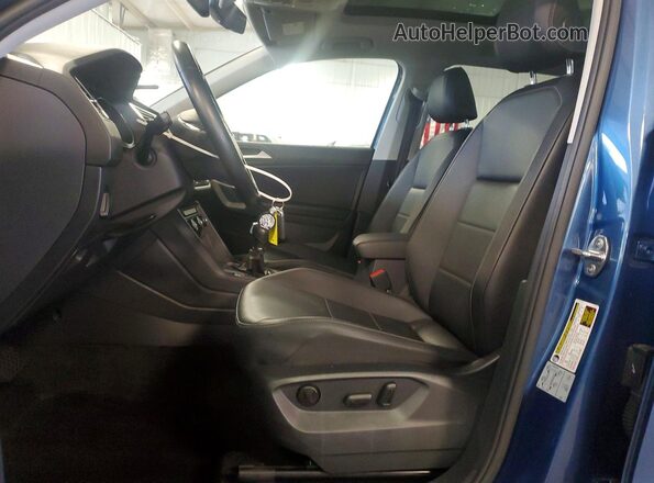 3VV2B7AX2KM189629 2019 VOLKSWAGEN TIGUAN Blue Vista interior delantera