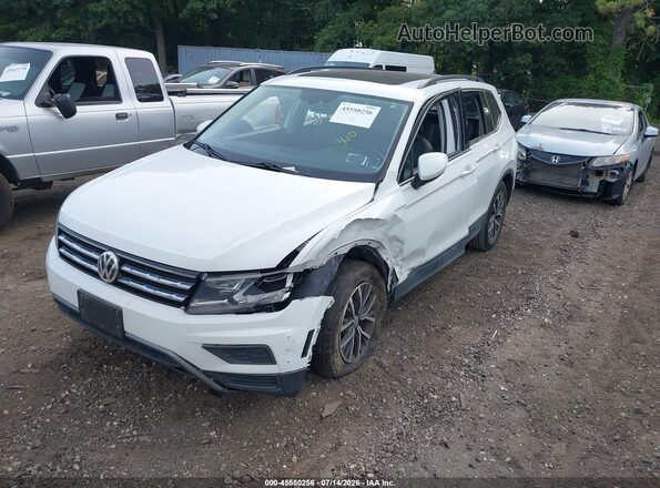 3VV2B7AX2KM192241 2019 VOLKSWAGEN TIGUAN White წინა მარცხენა ხედი სამი მეოთხედიდან