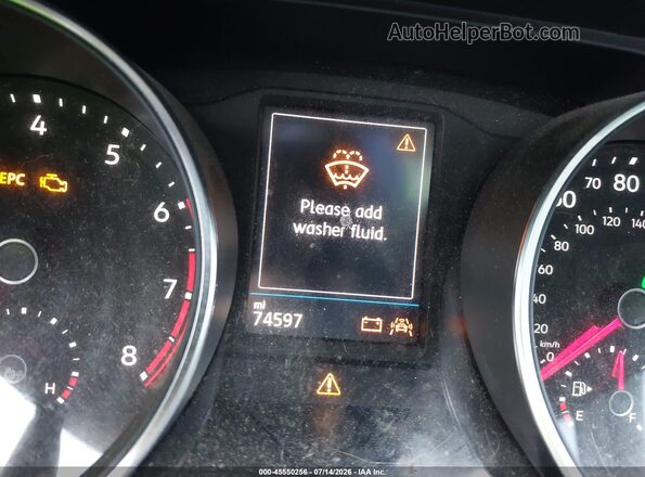 3VV2B7AX2KM192241 2019 VOLKSWAGEN TIGUAN White უკანა სავარძლების ხედი