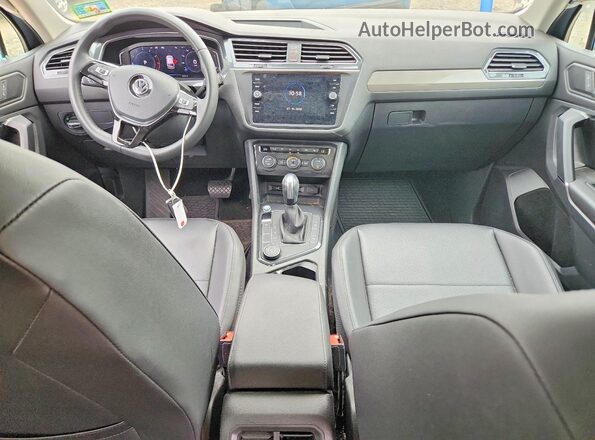 3VV2B7AX2LM037190 2020 VOLKSWAGEN TIGUAN Gray Вид панелі приладів