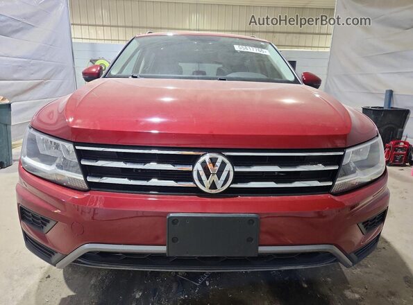 3VV2B7AX2MM040432 2021 VOLKSWAGEN TIGUAN Красный Вид спереди