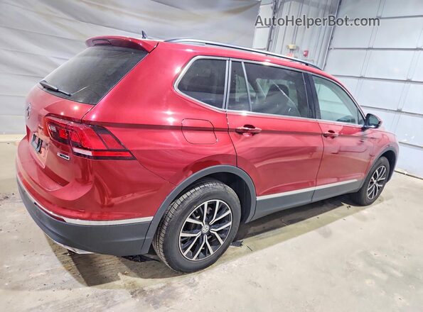 3VV2B7AX2MM040432 2021 VOLKSWAGEN TIGUAN Красный Задняя правая четверть