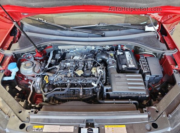 3VV2B7AX2MM040432 2021 VOLKSWAGEN TIGUAN Красный Вид подкапотного пространства