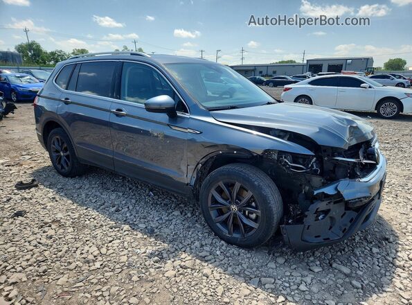 3VV2B7AX2NM021316 2022 VOLKSWAGEN TIGUAN Gray Przód prawy