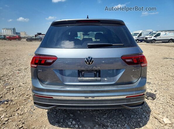 3VV2B7AX2NM021316 2022 VOLKSWAGEN TIGUAN Gray Widok z tyłu