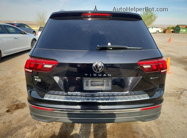 3VV2B7AX2NM151225 2022 VOLKSWAGEN TIGUAN Черный Вид сзади