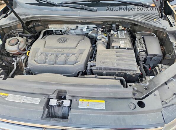 3VV2B7AX2NM151225 2022 VOLKSWAGEN TIGUAN Черный Вид подкапотного пространства
