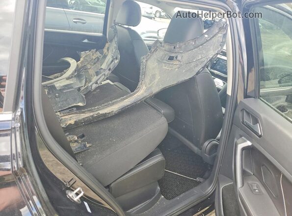 3VV2B7AX2NM157798 2022 VOLKSWAGEN TIGUAN Черный Вид задней части салона