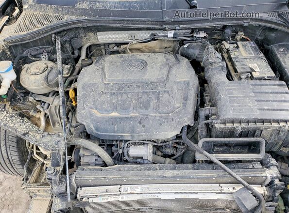 3VV2B7AX2NM157798 2022 VOLKSWAGEN TIGUAN Черный Вид подкапотного пространства