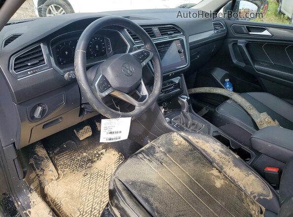 3VV2B7AX2NM157798 2022 VOLKSWAGEN TIGUAN Черный Вид панели приборов