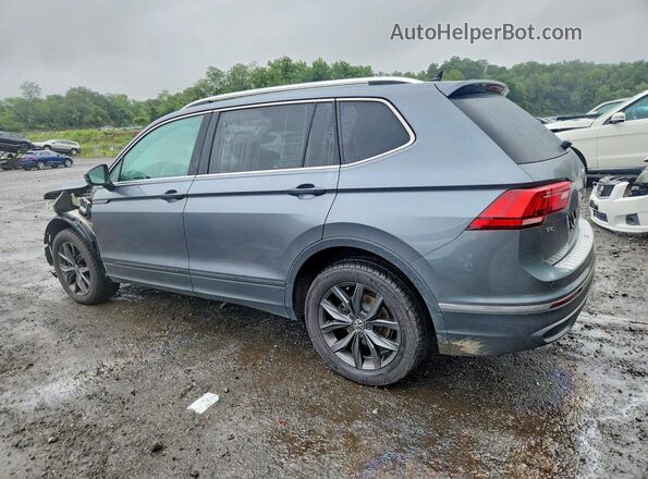 3VV2B7AX2NM166193 2022 VOLKSWAGEN TIGUAN Gray Rear left
