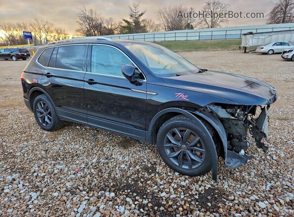 3VV2B7AX2PM066047 2023 VOLKSWAGEN TIGUAN Черный Передняя правая четверть