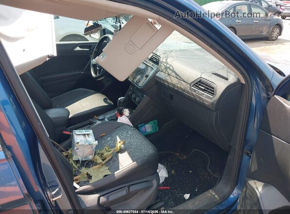 3VV2B7AX3JM059972 2018 VOLKSWAGEN TIGUAN Blue Սալոնի դիմացի տեսք