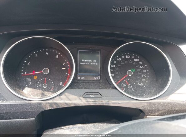 3VV2B7AX3JM059972 2018 VOLKSWAGEN TIGUAN Blue Հետևի նստատեղերի տեսք