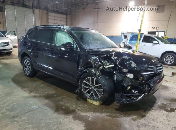 3VV2B7AX3KM006870 2019 VOLKSWAGEN TIGUAN Blue Przód prawy