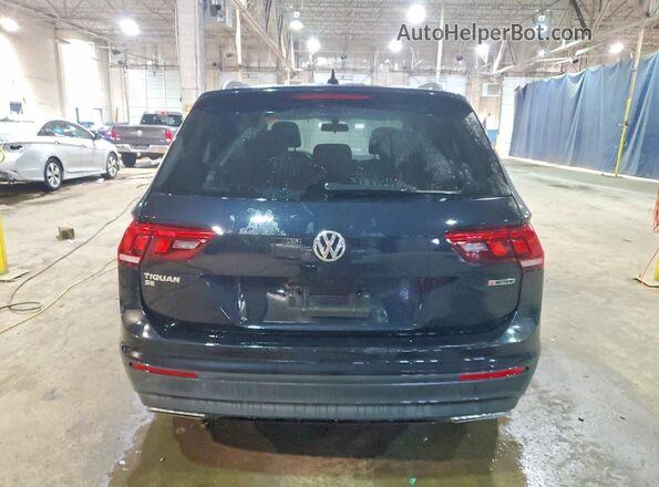 3VV2B7AX3KM006870 2019 VOLKSWAGEN TIGUAN Blue Widok z tyłu