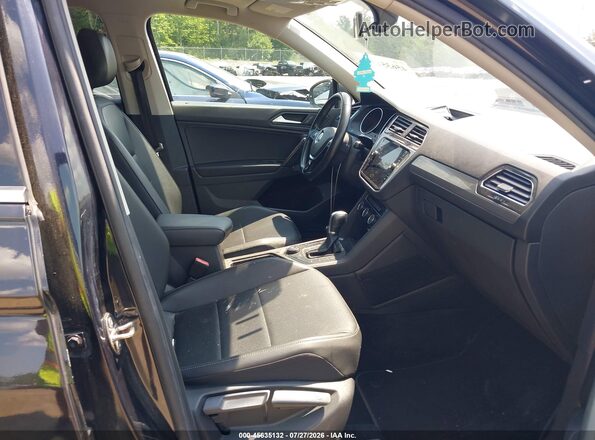 3VV2B7AX3KM034913 2019 VOLKSWAGEN TIGUAN Black წინა სალონის ხედი