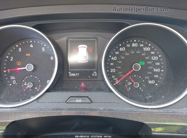 3VV2B7AX3KM034913 2019 VOLKSWAGEN TIGUAN Black უკანა სავარძლების ხედი
