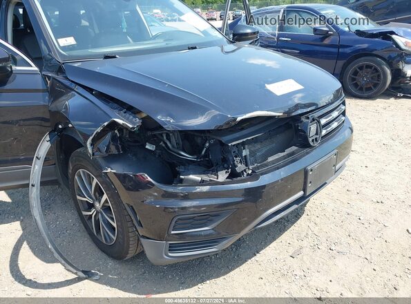 3VV2B7AX3KM034913 2019 VOLKSWAGEN TIGUAN Black წინა ხედი