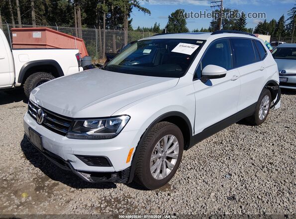 3VV2B7AX3KM054692 2019 VOLKSWAGEN TIGUAN Silver Առջևի ձախ երեք քառորդ տեսարան